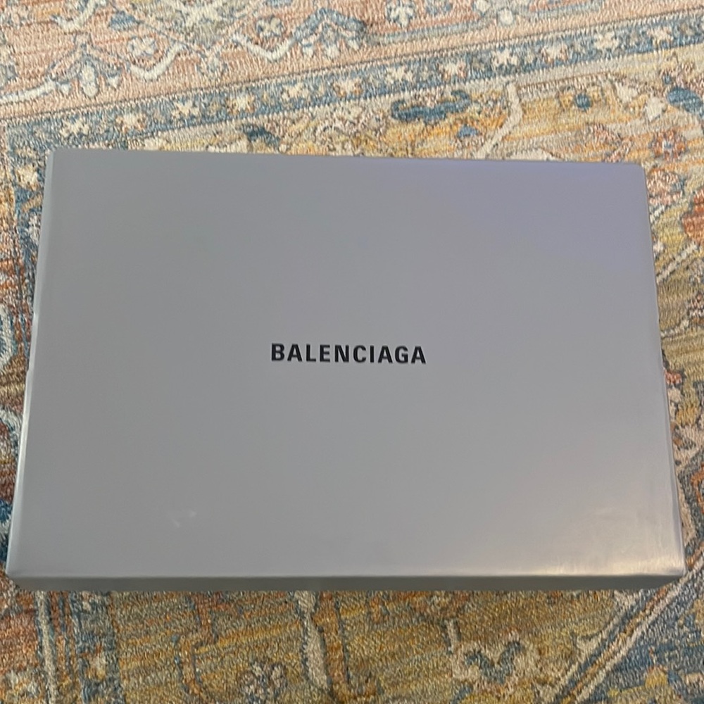 Balenciaga Track Sneakers sz 46 silver
